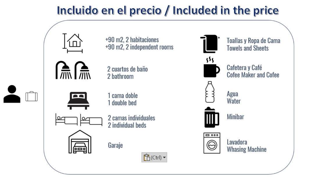 2 Banos! Piso Grande 100 M2 Y Garaje Gratis Lejlighed Madrid Eksteriør billede